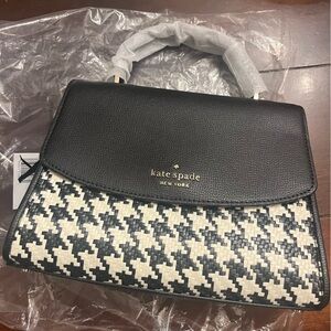 Kate Spade Houndstooth Tweed Crossbody